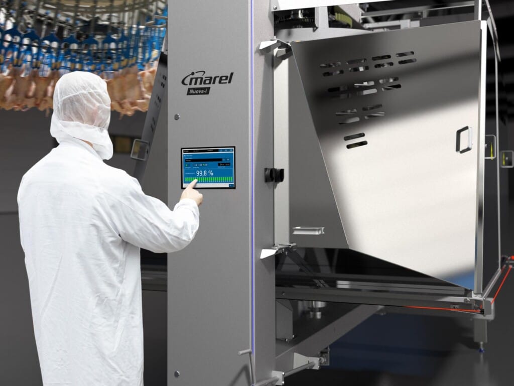 Marel apresenta nova evisceradora inteligente Nuova-i