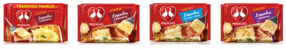 Perdigão volta a comercializar linha de lasanhas em todo o Brasil