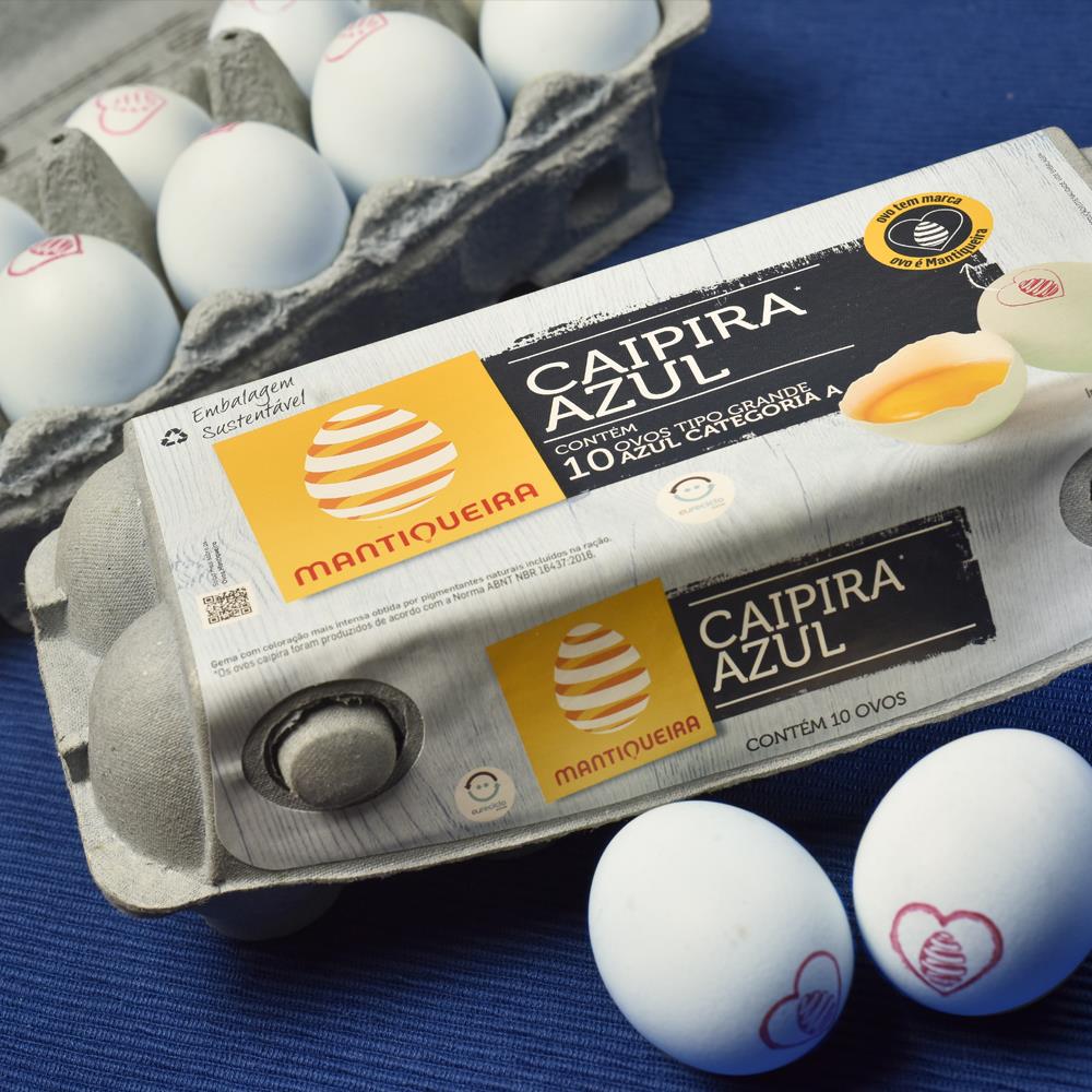 Grupo Mantiqueira lança ovos azuis em comemoração ao Dia Mundial do Ovo