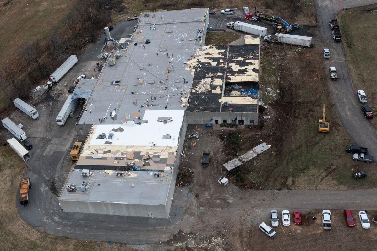 Pilgrim’s Pride eleva salários em unidade de Mayfield, cidade atingida por tornado