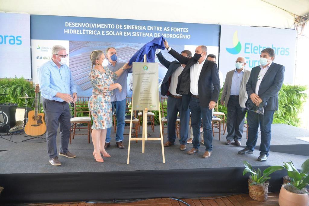 Planta de geração de hidrogênio verde é inaugurada pela Furnas em Itumbiara, Goiás