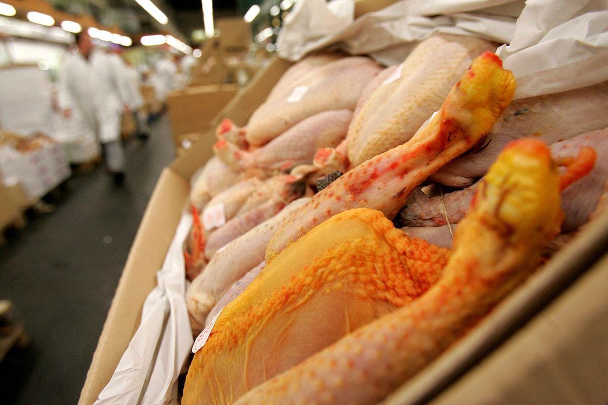 Com queda nas vendas da carne de frango à China, outros destinos garantem bom desempenho Com queda nas vendas da carne de frango à China, outros destinos garantem bom desempenho