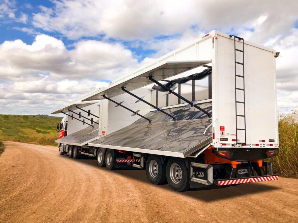 Nova carreta rompe paradigmas no Transporte de Biomassa