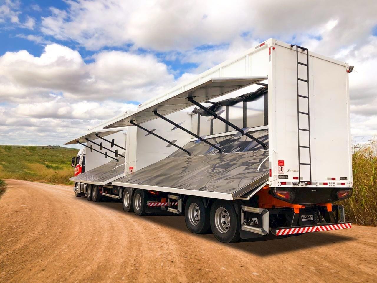 Nova carreta rompe paradigmas no Transporte de Biomassa