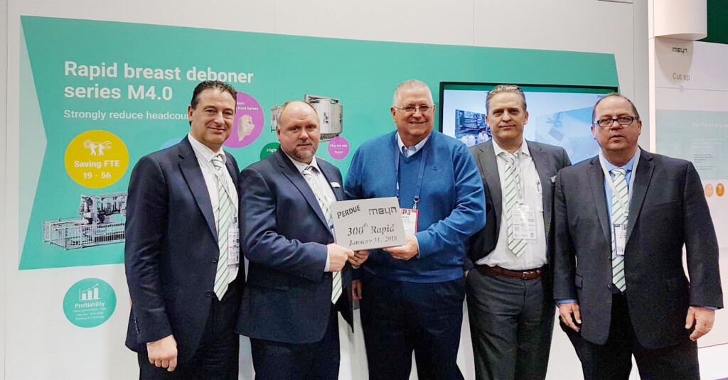 A Meyn vendeu a 300ª desossadora de peitos Rapid, na IPPE 2018