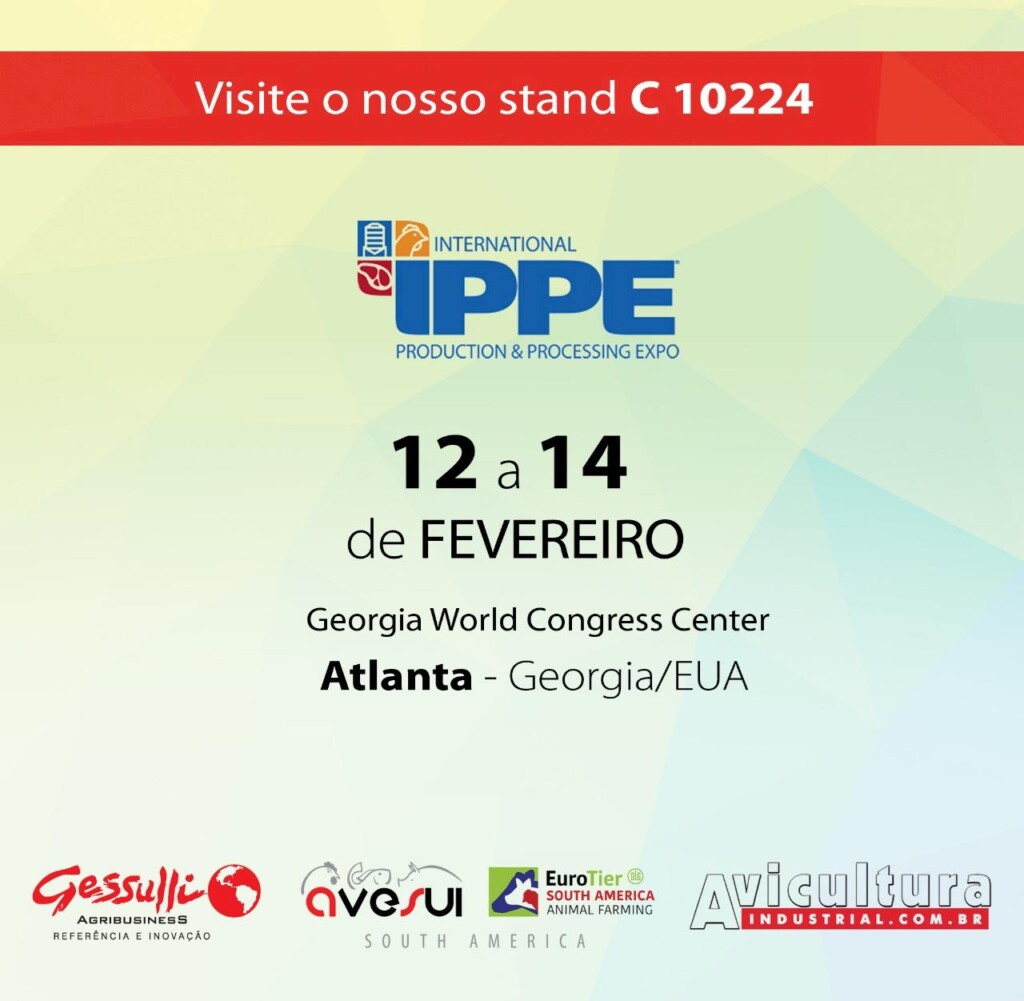 Gessulli Agribusiness estará presente na IPPE, em Atlanta, pelo 36º ano
