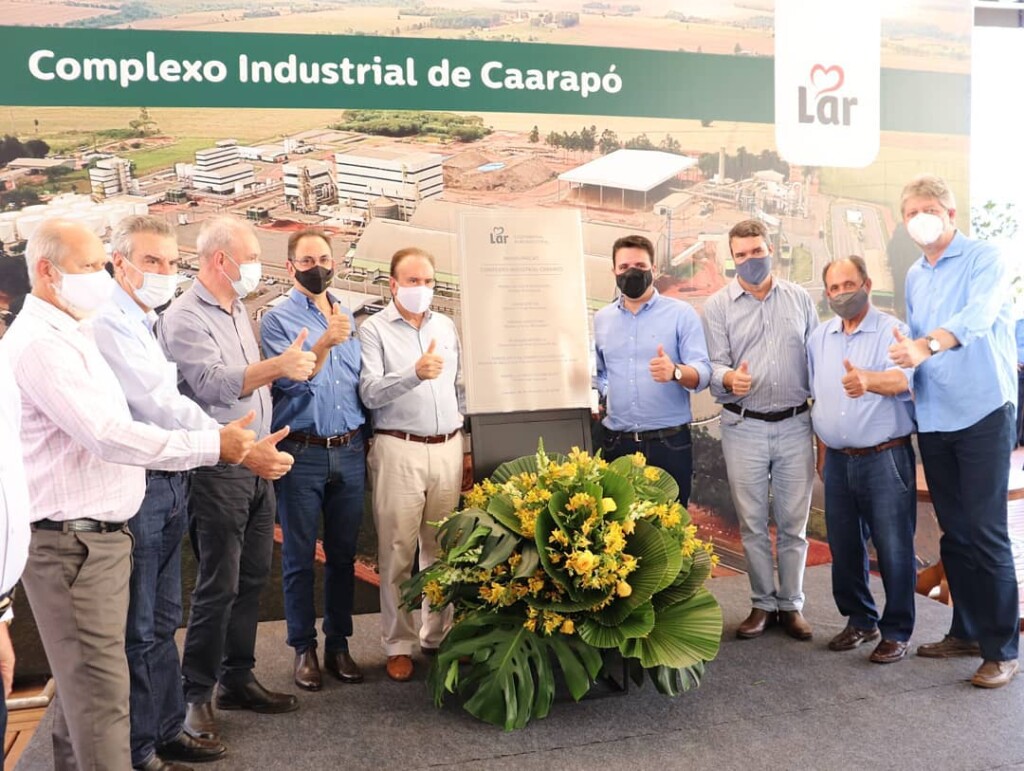 Cooperativa Lar inaugura complexo industrial de soja em Caarapó