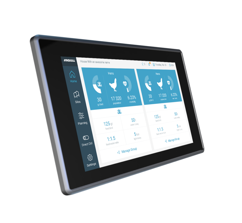 Sistema de automatização monitora processo de alimentação e bebida no galpão