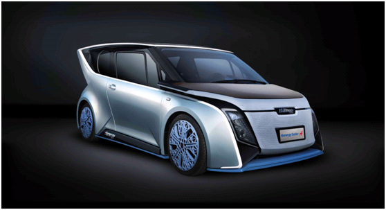 Chineses mostram carros a energia solar