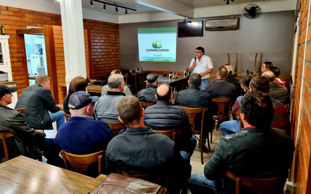 Encontro da Vetanco e Copercampos reúne produtores de suínos no RS para debater sobre biosseguridade