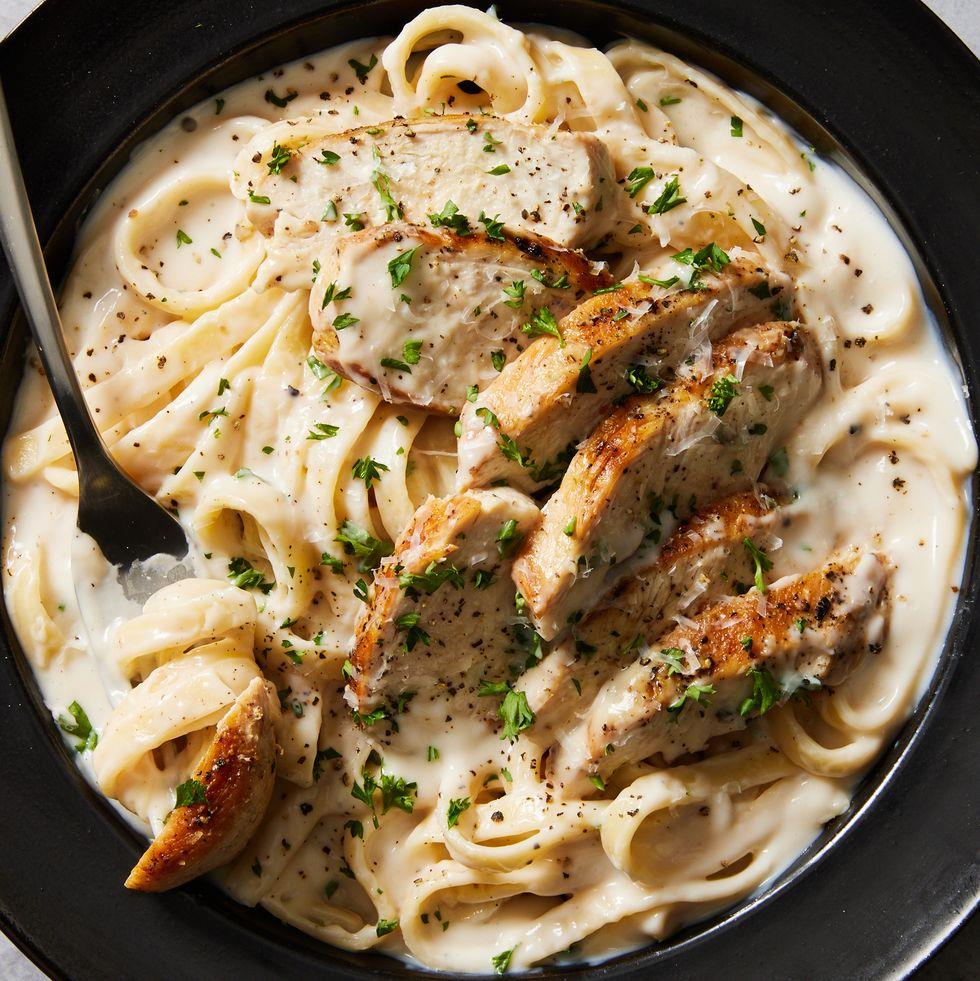 Receita: Chicken Alfredo