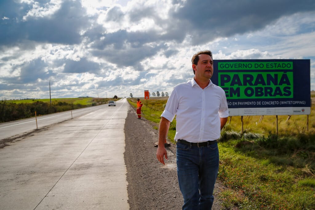 Com 100 dias de seu segundo mandato, Ratinho Junior  divulga agenda intensa de ações