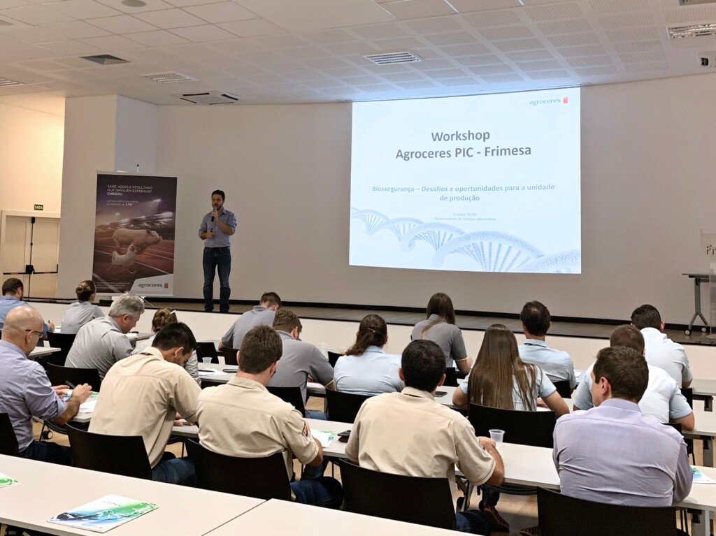 Agroceres PIC realiza workshop para fortalecer biossegurança