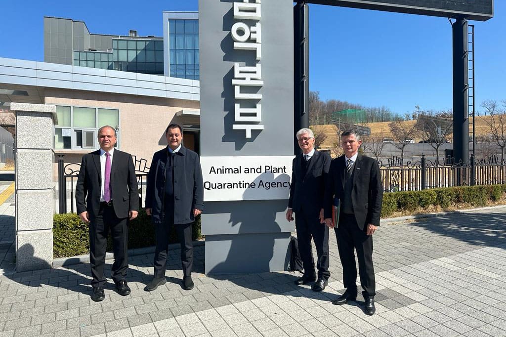 Com visita à agência sanitária da Coreia do Sul, PR quer acelerar venda de carne suína