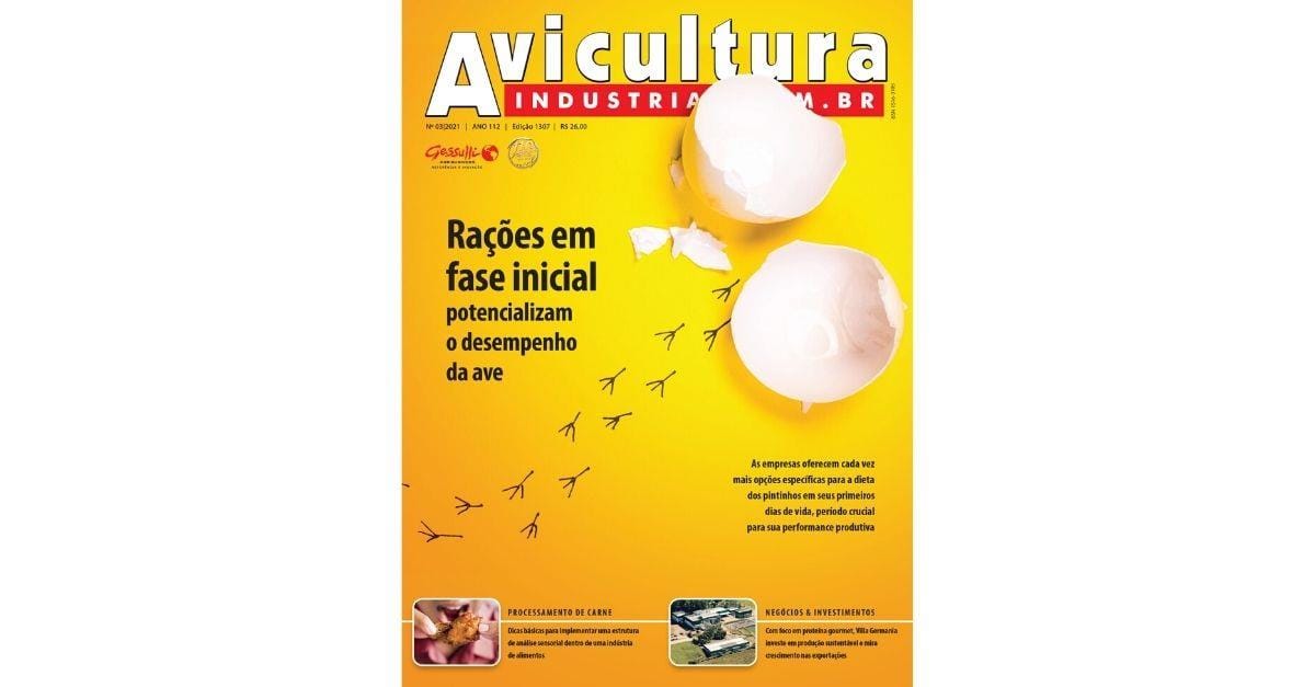 Está no ar a edição 1307 da Revista Avicultura Industrial
