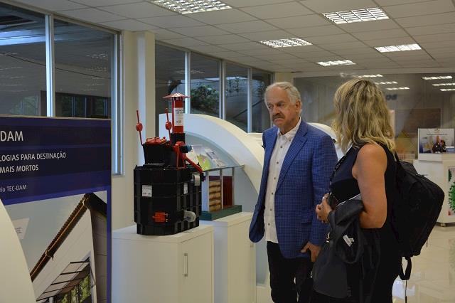 Em visita a Concórdia, presidente da Embrapa fala em parcerias