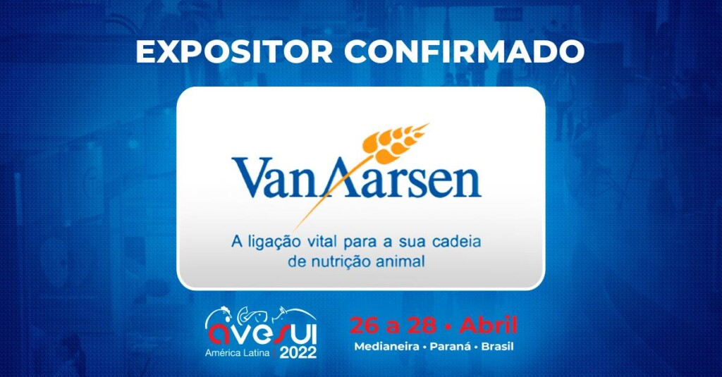 Na AveSui 2022, Van Aarsen irá lançar oficialmente uma linha de peletizadoras para fábricas de ração