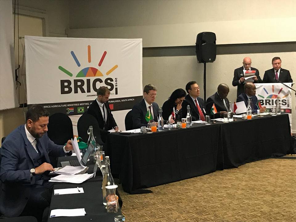 Em reunião, Blairo Maggi pede ações mais concretas ao Brics