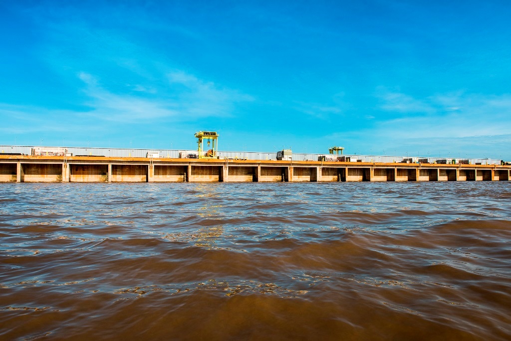 Iniciados os testes da última turbina  da Hidrelétrica Santo Antônio