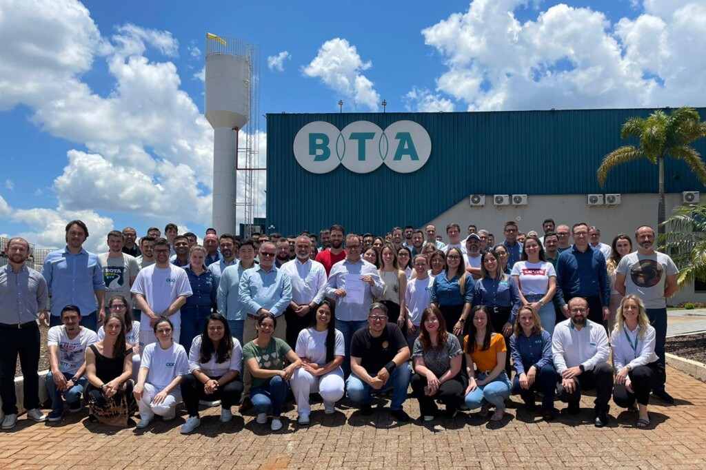 Sistema de Gestão da Qualidade da BTA Aditivos foi recomendado para certificação ISO 9001:2015