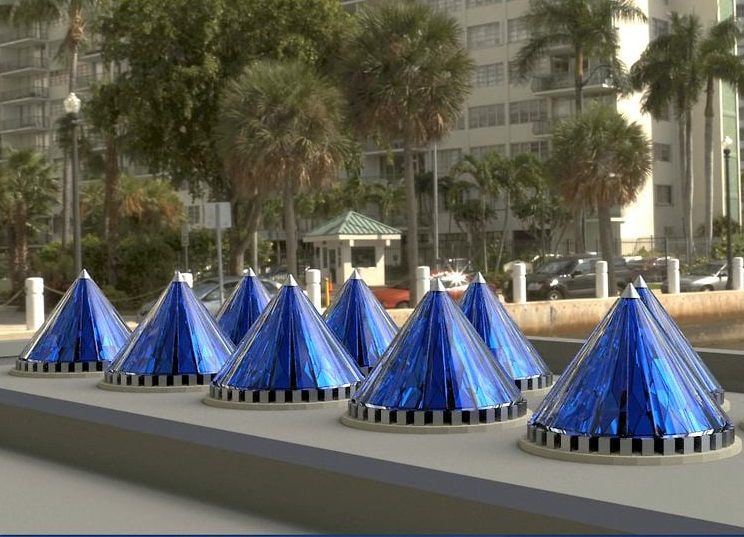 Painel solar giratório gera 20x mais energia do que painéis comuns