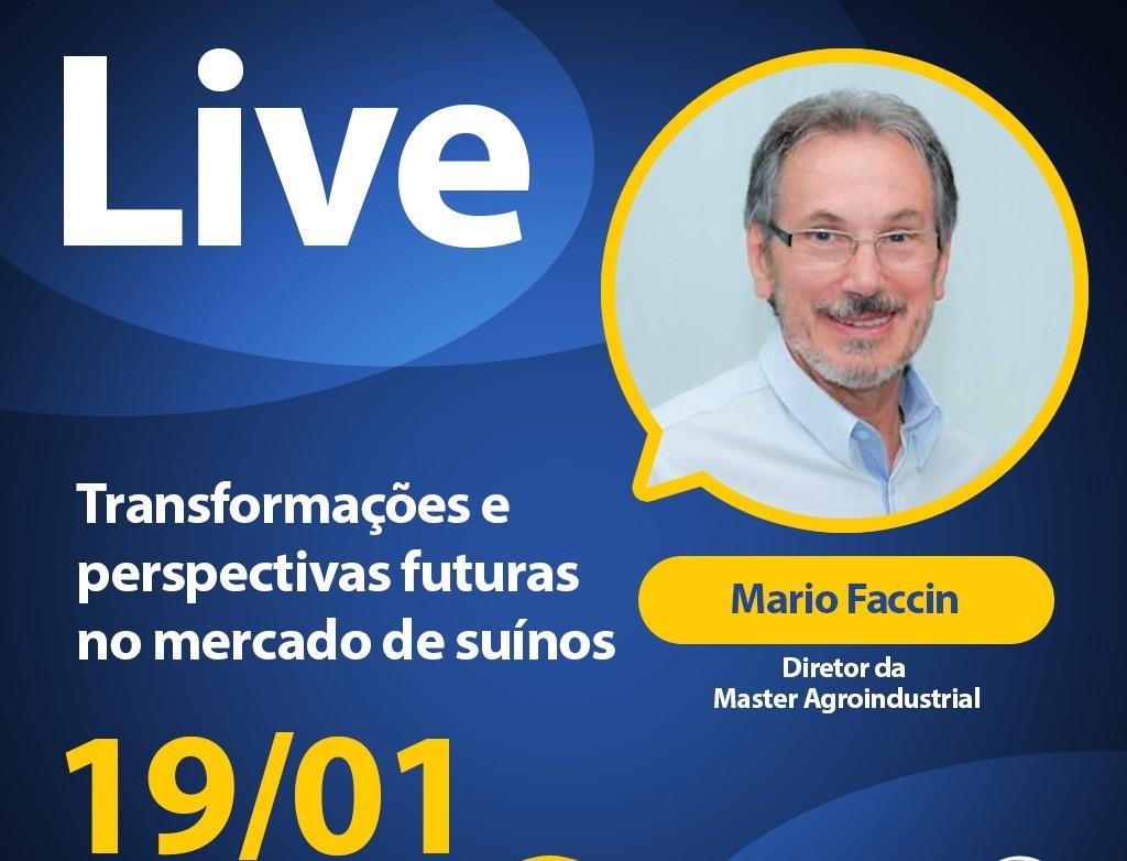 Mario Faccin é entrevistado em live da Gessulli Agribusiness