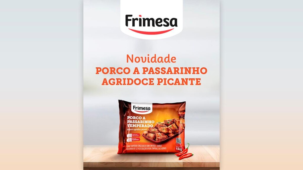 Frimesa lança nova versão na Linha Grill: Porco a Passarinho
