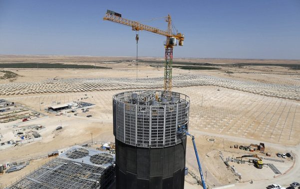 Israel está construindo a torre solar mais alta do mundo