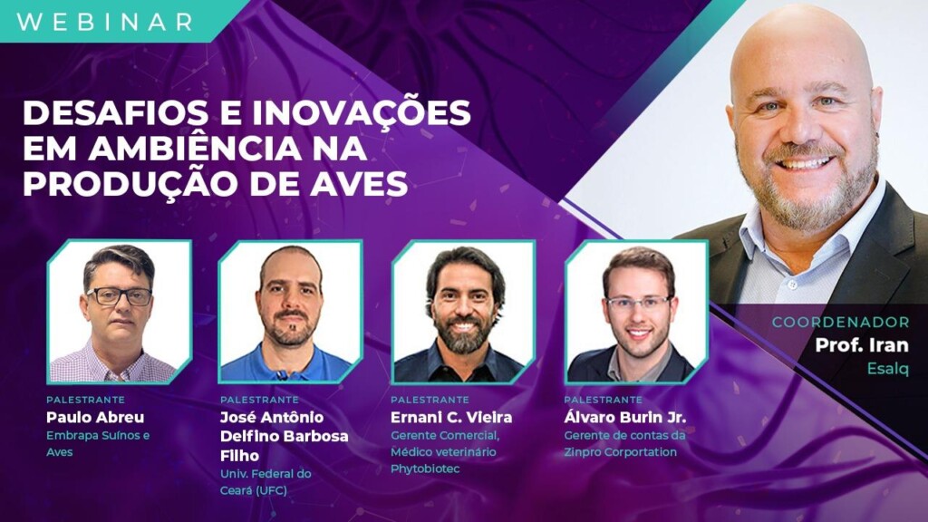 WEBINAR Desafios e inovações em Ambiência na produção de Aves