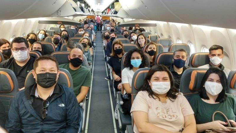 Primeiro voo corporativo 100% carbono neutro foi feito através de parceira da GOL Linhas Aéreas e CVC