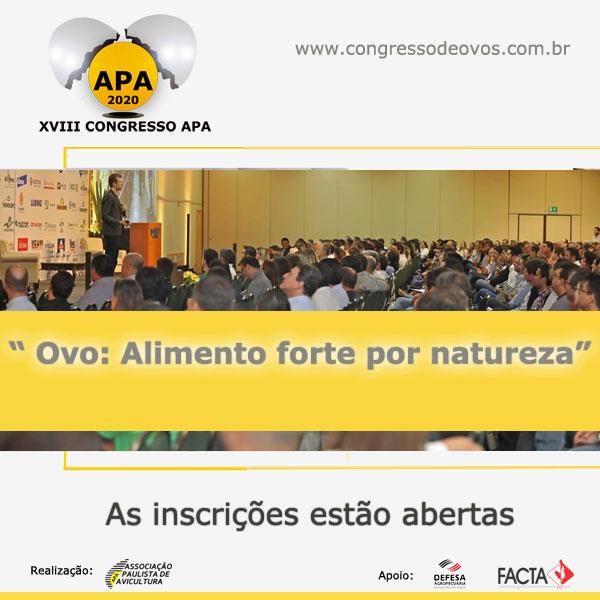 “Ovo: Alimento forte por natureza”, é slogan do Congresso de Ovos 2020