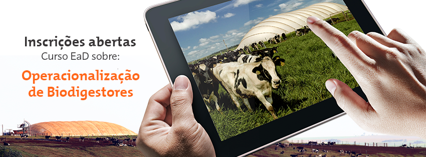Curso sobre operacionalização de biodigestores está com inscrições abertas