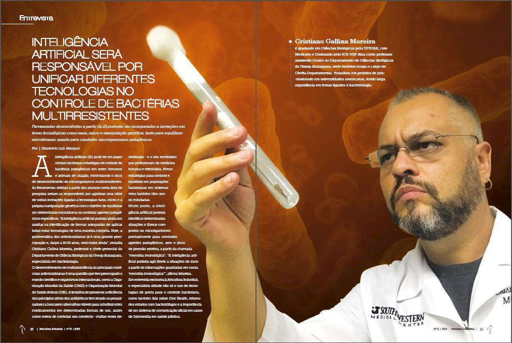 Inteligência artificial será responsável por unificar diferentes tecnologias no controle de bactérias multirresistentes