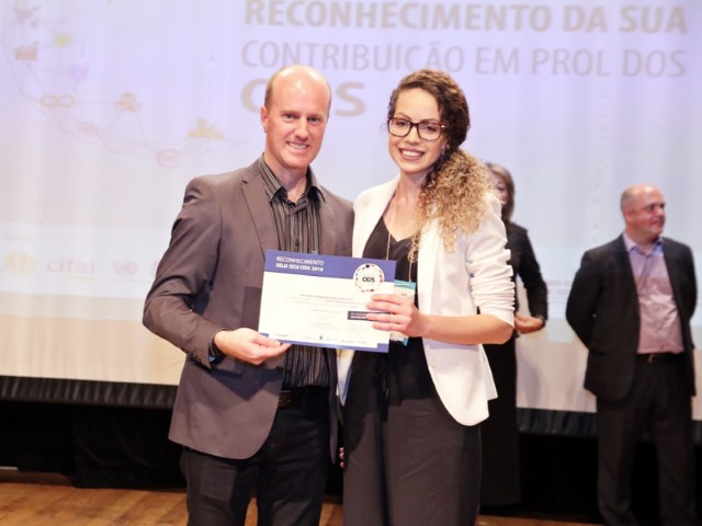 Primato recebe certificação e selo no Prêmio Sesi ODS 2018 em Curitiba