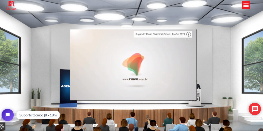 Rinen traz soluções para desinfecção e tratamento de água no Auditório de Inovações