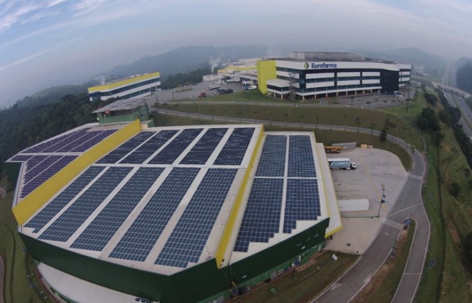 Eurofarma mira em eficiência energética e investe em painéis solares