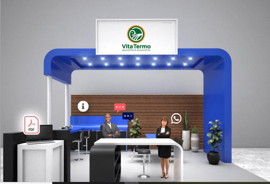 Vita Termo expõe tecnologias em aquecimento automático em seu stand virtual na AveSui