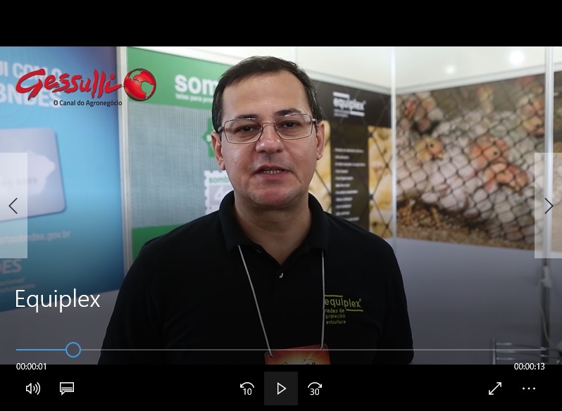 Equiplex oferece opções de redes de proteção para aviários