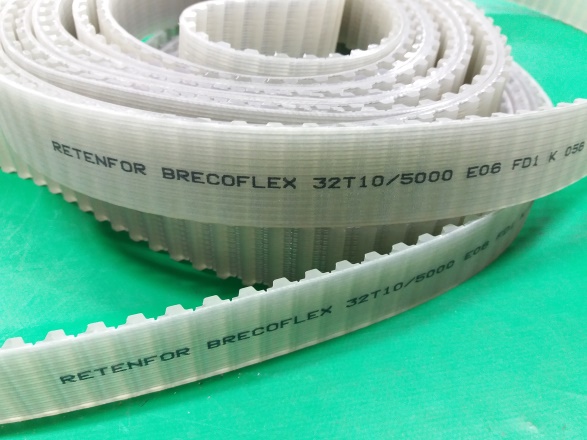 Novas correias utilizadas no setor alimentício