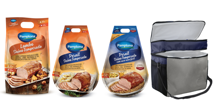 Pamplona Alimentos apresenta kits natalinos