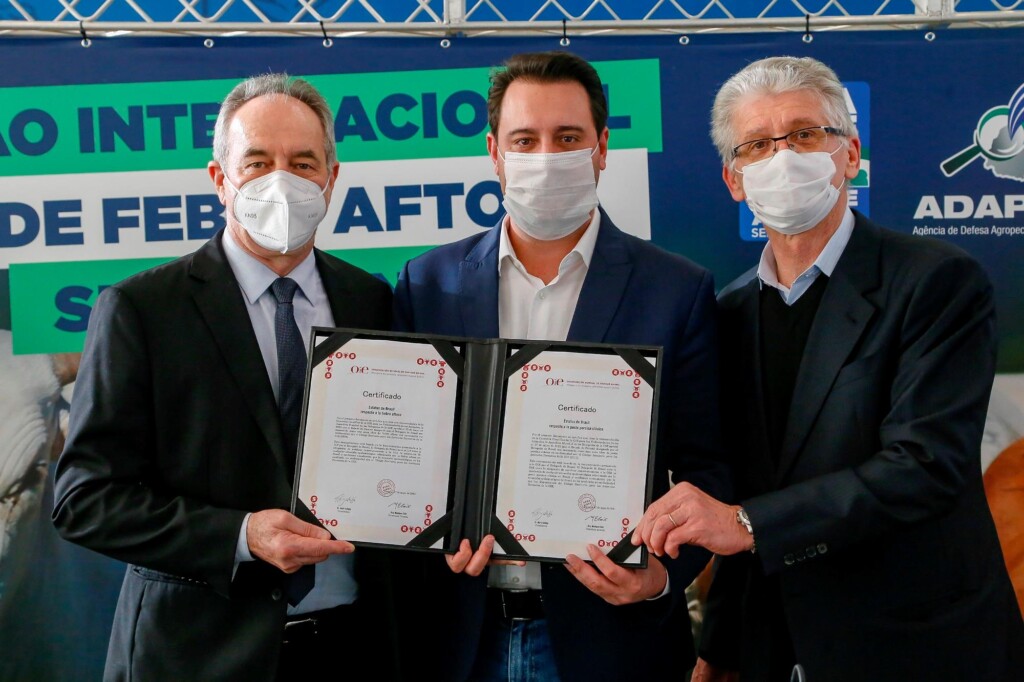 Frimesa comemora novo status sanitário do Paraná, reconhecido pela OIE