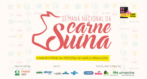 Semana Nacional da Carne Suína expande atuação para redes de varejo