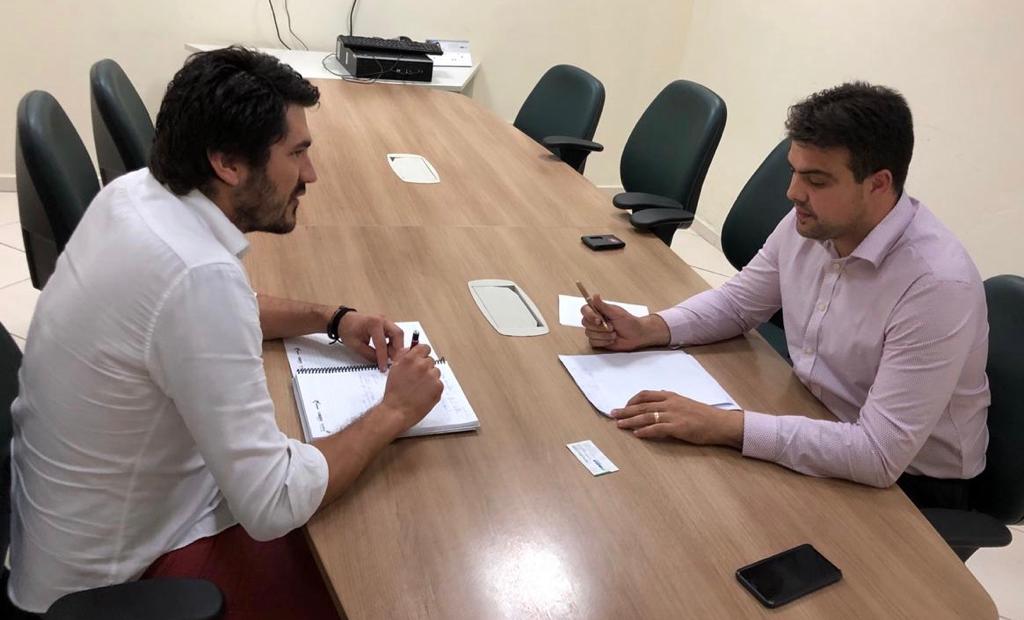 Abra participa de reunião com chefe do 9º Sipoa sobre as centrais de certificação