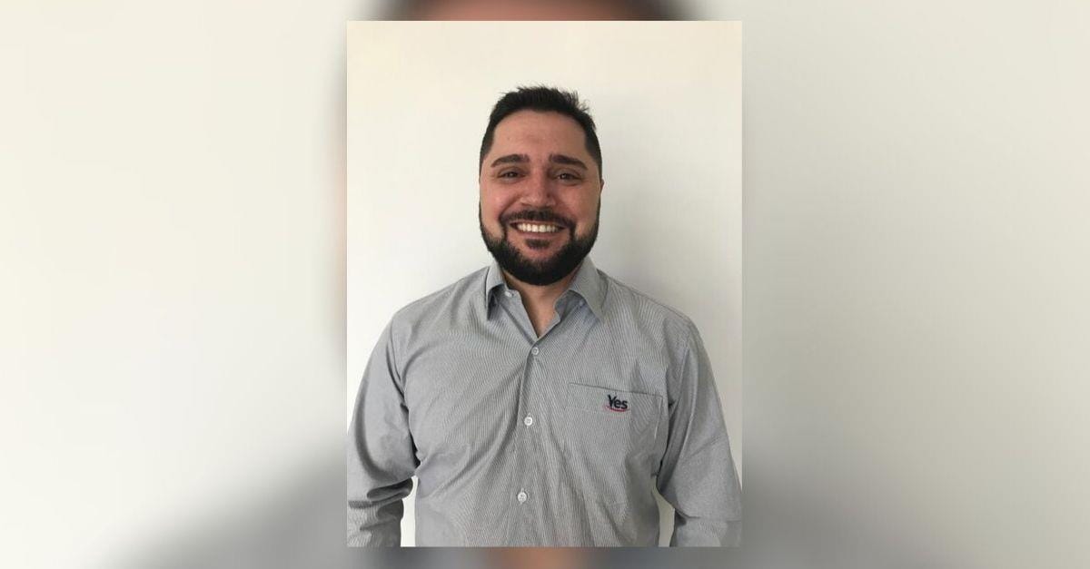 Jovan Sabadin é o novo Gerente Regional de Vendas para a Região Sul da Yes Jovan Sabadin é o novo Gerente Regional de Vendas para a Região Sul da Yes