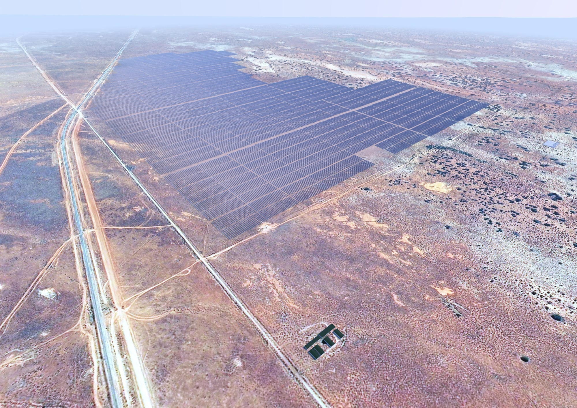 É iniciada construção do maior projeto de fotovoltaica da Austrália