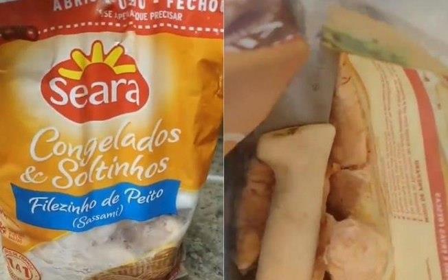 Procon notifica Seara após consumidor encontrar faca em pacote de frango