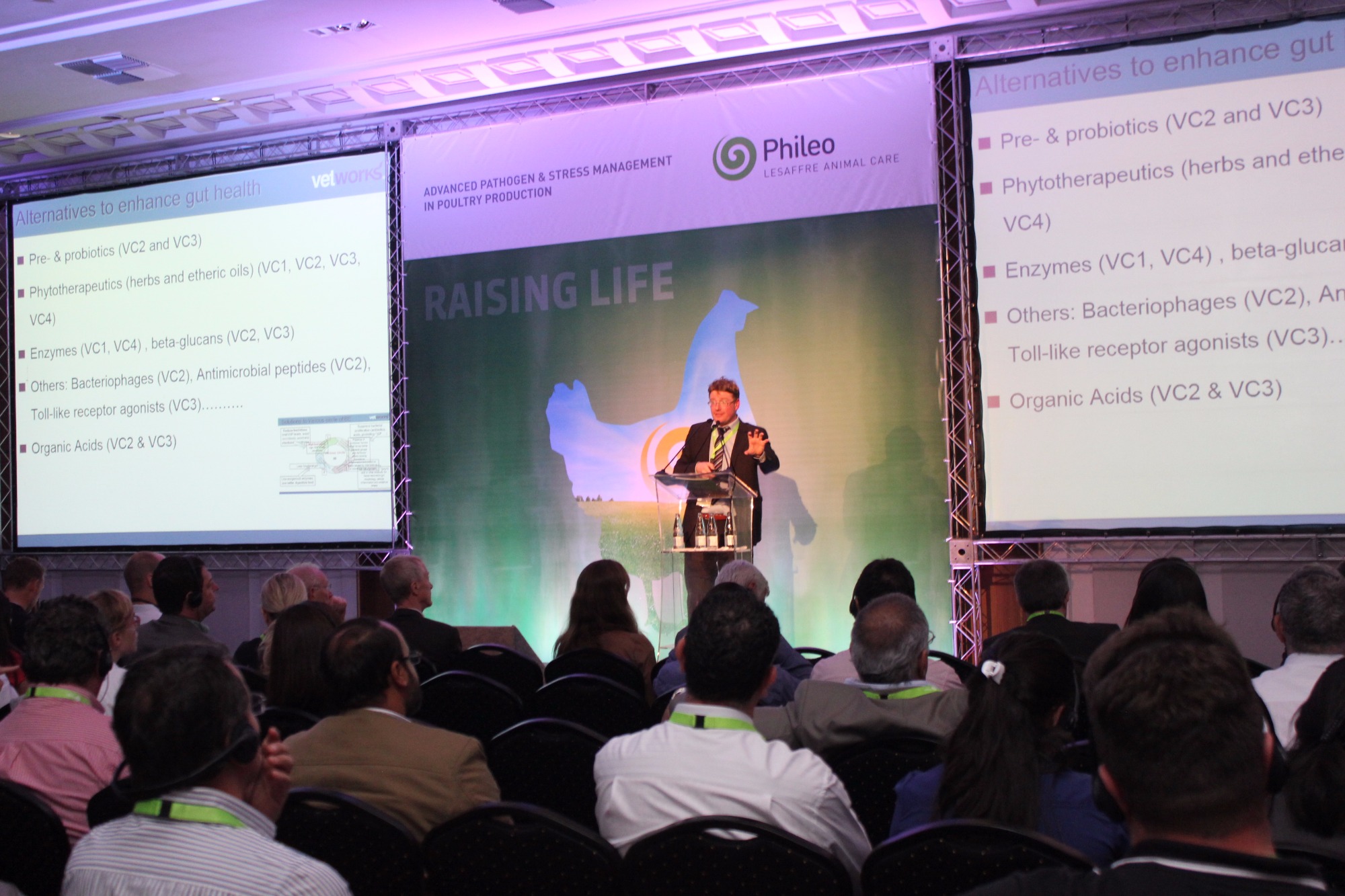 Produção avícola sem antibiótico é destaque em evento da Phileo