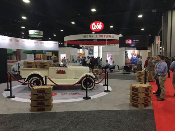 Cobb-Vantress participa de mais uma edição da feira IPPE