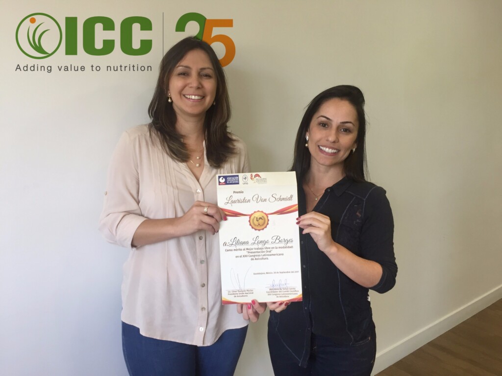 ICC recebe prêmio “Lauriston Von Schmidt” por melhor trabalho apresentado oralmente