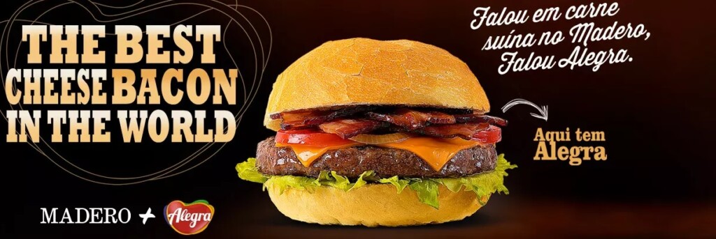 Alegra Foods e Madero firmam parceria em campanha com carne suína